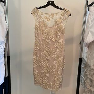 Gorgeous Ralph Lauren golden flower dress